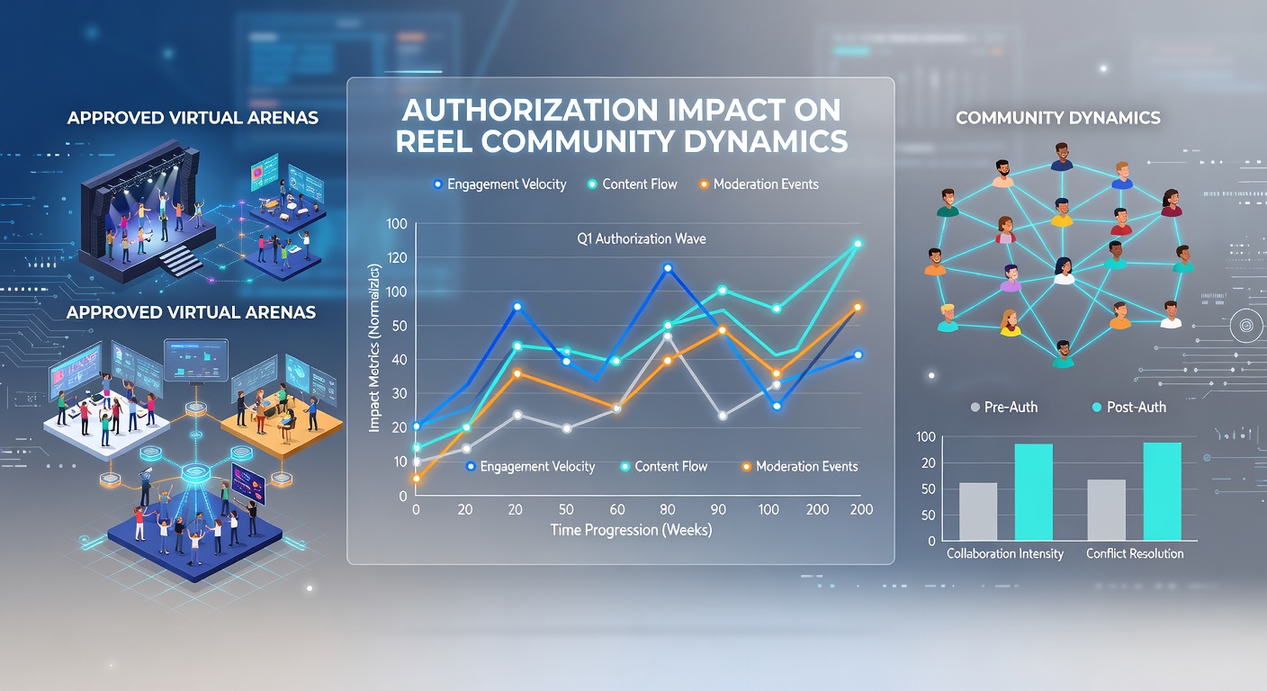 Visualisierung von Reel-Community-Interaktionen unter regulatorischen Einflüssen